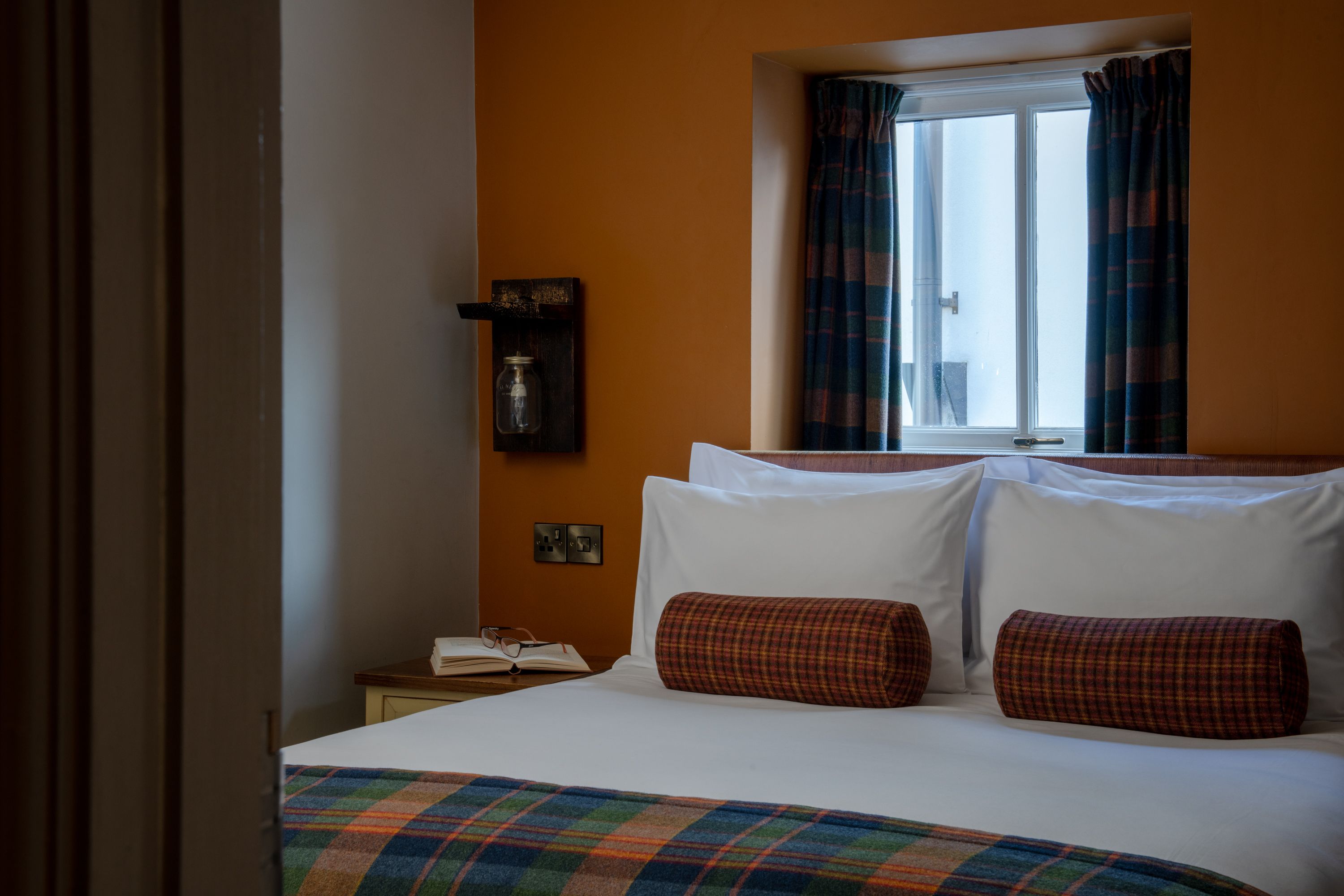 modern bedroom pooley bridge in barn