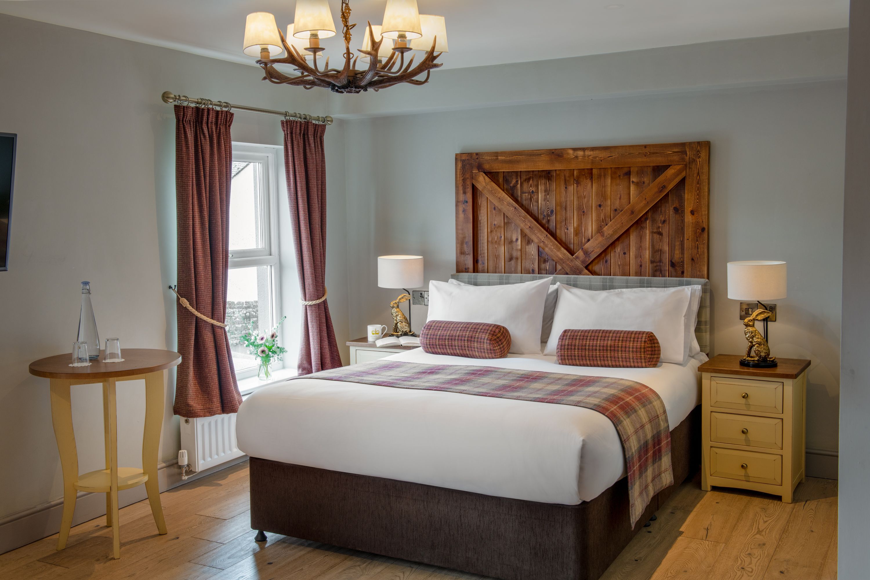 boutique bedroom at the crown family