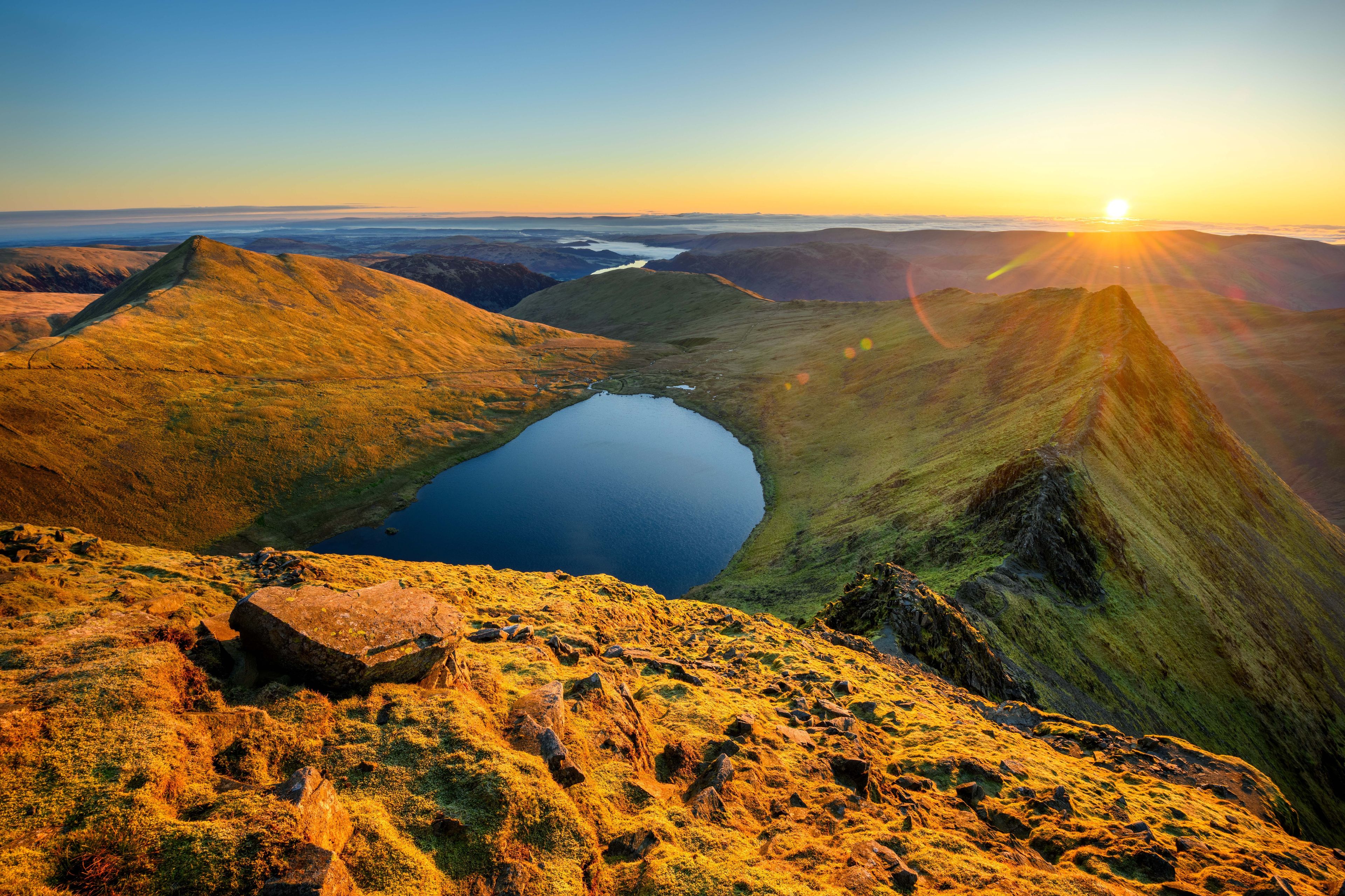 sunrise on helvellyn